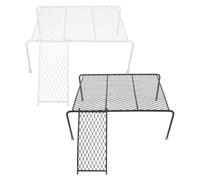 SHINEOFI Plateforme de Poulet en Fer pour Petits Animaux, Repos et Grimpe | Support Creux, Décor de Cage, Optimisation D’espace, Adapté aux Petites Poules et Autres Petits Animaux