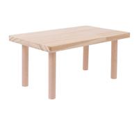 SHINEOFI Plateforme en Bois pour Hamster Stable Quatre Pieds, Facile à Assembler, Offrant Un Espace de Jeu pour Cage à Hamster et Petits Animaux