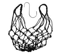 SHINEOFI Pochette de Nourriture en Maille Nylon pour Perroquets et Poulets Alimentation Interactif Résistant avec Crochet Filet Alimentation pour Oiseaux de Compagnie