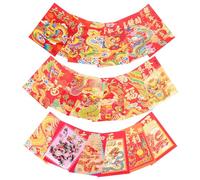 SHINEOFI Pochettes Porte- Rouges 2024 Style Chinois pour Les Fêtes du Nouvel an