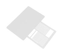 SHINEOFI Pochoirs de Dessin pour Carnets et Journaux Intimes 16 Pièces en PET Ajouré Réutilisable Modèles pour Loisirs Créatifs Planification et Décoration Manuelle Accessoires DIY