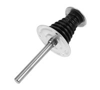 SHINEOFI Poignée de Porte de Chambre Froide Acier Inoxydable Verrou de Sécurité Intérieur à Poussoir Ergonomique Au Froid Compatible Portes Jusquà Dépaisseur Usage Professionnel