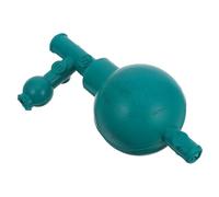 SHINEOFI Poire Aspiration Caoutchouc Rouge à Trois Valves pour Pipette Remplisseur Quantitatif Transfert Précis de Liquide Laboratoire