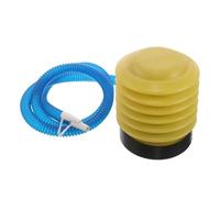 SHINEOFI Pompe à Pied à Soufflet pour Ballons de Fitness et bouées, Base antidérapante, Compatible avec Ballons de Yoga, Usage en Studio de Fitness, 1 Set avec extracteur d’air