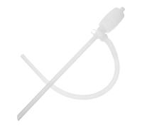 SHINEOFI Pompe à Siphon Manuelle en Plastique Robuste Auto-Aspirante Portable pour Transfert D’Essence Kérosène et Eau Pompe de Transfert Liquide Polyvalente pour Usage Industriel et