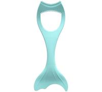 SHINEOFI Portable Multifunctional Silicone Eye Makeup Tool Blue Eyeliner And Mascara Applicator For Party Use