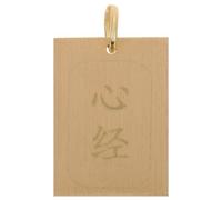 SHINEOFI Porte-clés Laiton avec Inscriptions Spirituelles Feng Shui Pendentif Sac à Main pour Protection Accessoire Décoratif Chinois Élégant