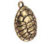 SHINEOFI Porte-clés Tortue Laiton Charmante Breloque Coquille de Tortue Suspendue Bijoux Légers et Compact pour Voiture et Accessoires DIY