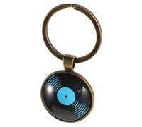 SHINEOFI Porte-clés Vinyle Vintage Multifonction pour Sac à Main Pendentif et Compact Souvenir Musical Original pour Fans de Musique