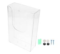 SHINEOFI Porte-Documents Mural A6 Transparent Organiseur de Documents Étagère Murale Bureau Présentoir de Dossiers pour Magazines et Rapports