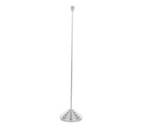 SHINEOFI Porte-drapeau de Table Compact et Portable en Plastique et Fer Design Élégant et Mat Droit pour Décoration de Drapeaux Lors de Conférences Bureau