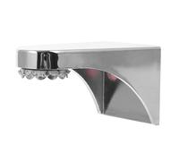 SHINEOFI Porte-savonnette Magnétique Mural Acier Inoxydable, Support à Ventouse Forte Adhérence, Design Compact, Anti-Corrosion, Organiseur pour Salle De Bain, Suspendu, Gain De Place