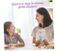 SHINEOFI Pot de Récompense Bois avec Jetons Dinosaure pour Garçon Fille Bocal Incitatif Transparent Compact et Robuste Outil de Motivation Comportementale pour Classe et Maison