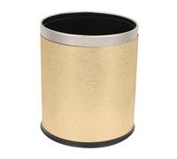 SHINEOFI Poubelle sans Couvercle Double Couche Plastique Corbeille à Papier pour Salon et Bureau Poubelle Maison Design Simple et Stable Capacité Large Matériau Ignifuge Étanche