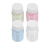 SHINEOFI Poudre de Flocage DIY 3 Mm 4 Couleurs pour Décoration Artisanale, Loisirs Créatifs, Création de Poupées et Ornements Floqués, Matériel Multifonctionnel de Bricolage