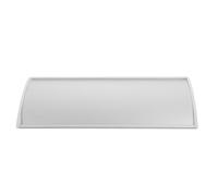SHINEOFI Présentoir Mural en Alliage D'aluminium Courbé pour Plaque Signalétique Simple Face, Facile à Changer, pour Porte de Bureau en Milieu Hospitalier ou Salle de Conférence