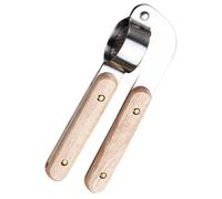 SHINEOFI Presse-ail Manuel en Acier Inoxydable 304, Accessoire à L'ail Compact et Léger, Outil Cuisine Ergonomique pour Hacher et Presser L'ail Facilement, Ustensile la Cuisine Pratique