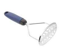 SHINEOFI Presse-Purée Manuel en Acier Inoxydable, Ustensile Cuisine Pratique pour Écraser Pommes de Terre et Légumes, Poignée Confortable, Design Compact Trou Suspendre, 1 Pièce, Emballage