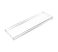 SHINEOFI Protection Clavier Acrylique Transparente Anti-poussière 104/108 Touches pour Bureau à Domicile, Couvre-Clavier Imperméable en Acrylique Rigide 435x129x18 Mm, Usage Informatique Quotidien