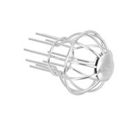 SHINEOFI Protection de Gouttière Acier Inoxydable Filtre de Drainage Extérieur Anti-blocage pour Toit et Balcon Tamis Protecteur Résistant Accessoire pour Évacuation Eau et Débris