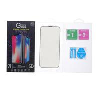 SHINEOFI Protection Écran Smartphone Compatible avec Iphone Noir Aux Rayures Installation Facile avec Boîte Protection Complète pour Écran