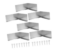 SHINEOFI Protection Gouttière Aluminium Robuste Déflecteur Angle de Toit Hydrofuge Anti-éclaboussures pour Maison Protection les Dégâts des Eaux