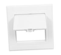 SHINEOFI Protection Murale pour Salle de Bain Plastique Couverture Décorative pour Ouverture de Canalisation Installation Facile et Durable