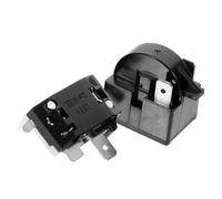 SHINEOFI Protection Thermique Relais de Surcharge pour Compresseur de Congélateur Domestique Démarreur de Compresseur Compatible Réfrigérateur Accessoire de Remplacement pour Protection