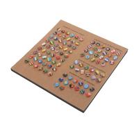 SHINEOFI Punaises Drapeaux Nationaux Ronds pour Tableau Liège Épingles Décoratives Pays pour Carte du Monde Classe et Bureau Outil Éducatif Interactif pour Géographie