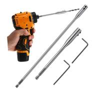 SHINEOFI Rallonge De Foret Jeu Avec Clés Outil à Main Bois Tiges Barres Compact Léger Portable Facile Installation Boulons Vis Difficulté Accès Tâches Débutant Expérimenté Résistant Rouille