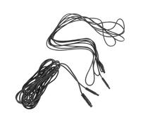 SHINEOFI Rallonge Voiture 5M 4 Broches Accessoire Automobile pour Caméra de Recul Câble de Connexion Pratique Lot de 2 Compatible Équipements Audio- PVC Solide