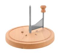 SHINEOFI Râpe à Fromage Manuelle avec Base en Bois Lame en Acier Inoxydable Coupe-Fromage pour Tranches Fines 22 X 22 X 135 CM pour Usage Professionnel et Domestique Râpe à Fromage