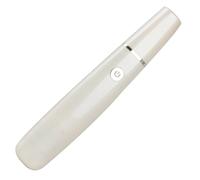SHINEOFI Râpe Électrique pour Pieds USB en Plastique Blanc, Élimine en Douceur Callosités et Peaux Mortes, Appareil de Pédicure Rechargeable pour Usage à Domicile