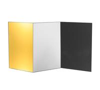 SHINEOFI Réflecteur De Lumière Carton Panneau Réfléchissant Pliable Réflecteur Photographique pour Nature Morte Panneau Arrière-Plan Réutilisable