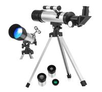 SHINEOFI Réfracteur Compact et avec Trépied pour et Observation Terrestre Parfait pour Débutants et Amateurs Astrophotographie
