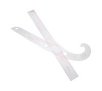 SHINEOFI Règle Couturière Française Courbe pour Patronage Précis Couture Vêtements Outil de Mesure Tissu Multifonction pour Création et Ajustement de Modèles