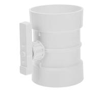 SHINEOFI Régulateur de Débit Air Manuel pour Systèmes de Conduits Antireflux pour Gestion Du Flux Air Ventilation Optimisée