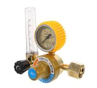 SHINEOFI Régulateur de Débit Argon avec Manomètre Compteur de Gaz Chute Du Flux pour Soudage Tig et Mig Accessoire Durable pour Poste à Souder