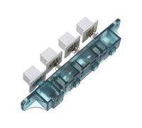 SHINEOFI Remplacement du Commutateur de Clavier pour Hotte Cuisine 4 Boutons Poussoirs, Mode 2 Vitesses, en Plastique et Métal, Contrôle Précis et Entretien Facile