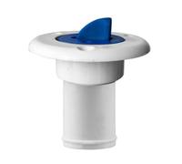 SHINEOFI Remplisseur de Réservoir de Carburant Chaîne d'attache avec Bouchon Blanc en Nylon Précision en Milieu Salin pour Bateau et Voiture