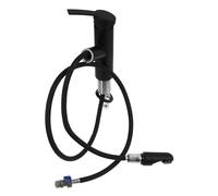 SHINEOFI Robinet Lavabo Salle Bain Avec Mitigeur Extractible Noir Design Élégant Ajustable Et Pratique Pour Douchette Remplace Efficacement Ancien Modèle