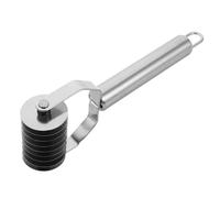 SHINEOFI Rouleau à Pâtes Manuel en Acier Inoxydable Argenté Coupe-Pâtes pour Nouilles Maison Outil de Pâtisserie Compact et Ergonomique Ustensile la Cuisine Inox Professionnel Machine
