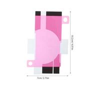 SHINEOFI Ruban Adhésif Double Face pour Batterie - 50 Bandes 02 MM D’Épaisseur - Adhésif de Remplacement sans Résidu - Colle de Réparation pour Téléphones Tablettes et Appareils