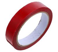 SHINEOFI Ruban de Sécurité Inviolable Rouge en PET, Bande de Sécurité Annulée pour Stockage et Expédition, Protection Anti-falsification, Adhésif Robuste, Distributeur Inclus