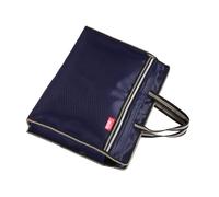 SHINEOFI Sacoche Documents Imperméable Tissu Oxford à Double Grand Volume Portable avec Poignée Pochette Rangement Fichiers pour Bureau Réunions et Voyages Professionnels