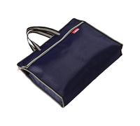 SHINEOFI Sacoche Paquet à Documents Imperméable en Tissu Oxford Grosse Capacité avec Poignée, Double Couche, pour Réunions et Déplacements Professionnels