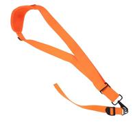 SHINEOFI Sangle Épaule Ajustable pour Tondeuse à Gazon Harnais Large Orange avec Rembourrage Confortable pour Porte-Outillage De Jardin Accessoire Unique pour Désherbeur