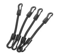 SHINEOFI Sangles à Crochet Élastiques 15,2 Cm Lot De 4, Cordes Multifonction Pour Fixation Solide, Accessoires Pour Kayak, Camping Et Activités En Extérieur