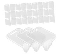 SHINEOFI Séparateur en Plastique Amovible pour Réfrigérateur Lot de 40 Organisateur de Porte Latérale Multifonction Pratique Rangement Alimentaire