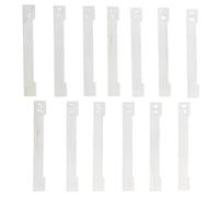 SHINEOFI Séparateurs de Disques Vinyle en Bois Khaki A-z, 13 Pièces, Installation Rapide et Design Gain de Place pour Rangement et Organisation D'albums